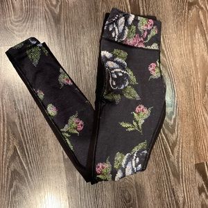 Lululemon floral leggings